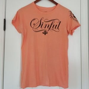 Sinful T-shirt bought at Buckle